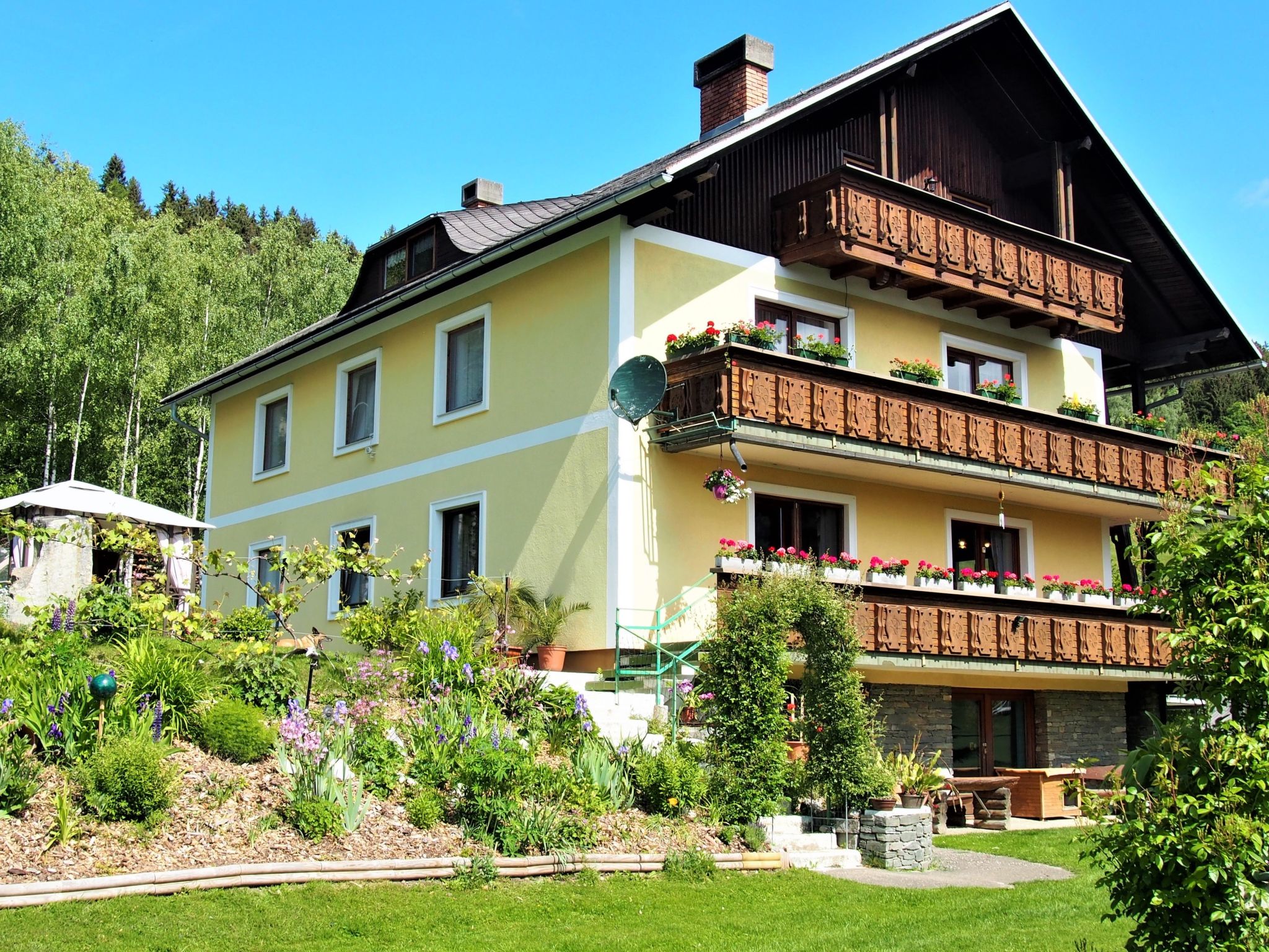 Photo 22 - Appartement de 3 chambres à Magdalensberg avec piscine et vues sur la montagne