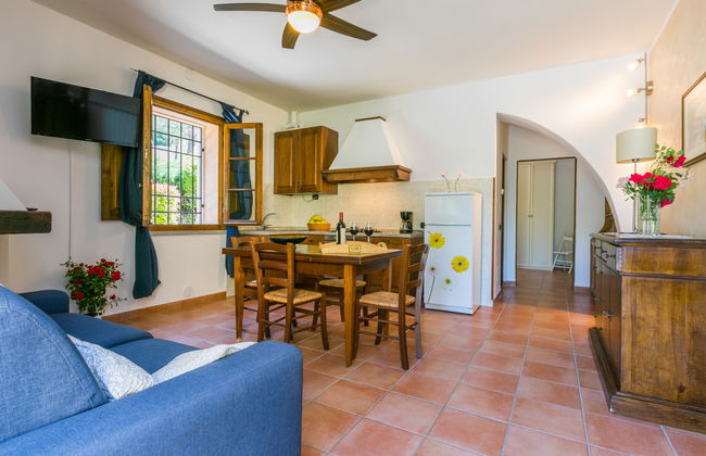 Apartamento de 2 quartos em Montespertoli com piscina e jardim - Foto 5