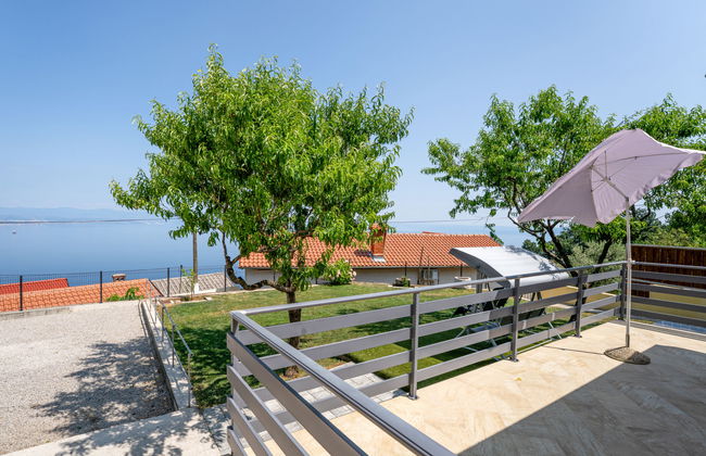 Apartamento de 2 quartos em Lovran com jardim e terraço - Foto 29