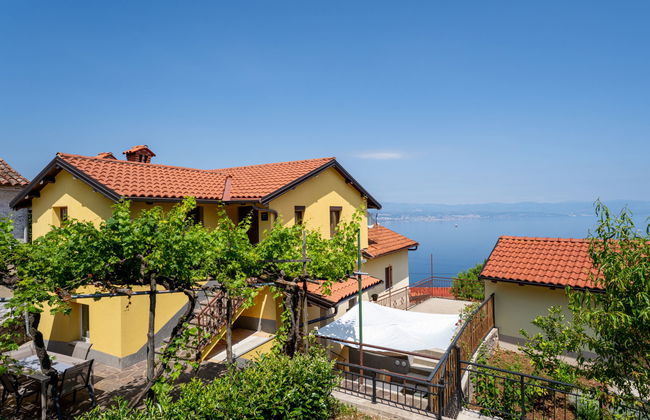 Apartamento de 2 quartos em Lovran com jardim e terraço - Foto 8