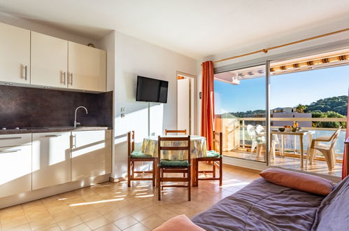 Foto 4 - Appartamento con 1 camera da letto a Bormes-les-Mimosas con piscina e vista mare