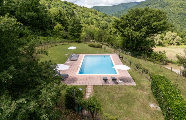 Casa de 3 quartos em Montieri com piscina e jardim - Foto 34