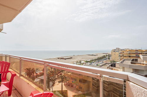 Foto 16 - Apartamento de 1 habitación en Canet-en-Roussillon con terraza y vistas al mar