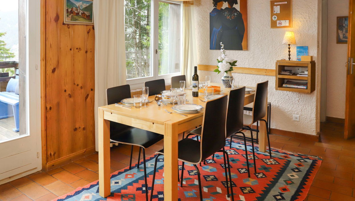 Apartment mit 4 Schlafzimmern in Val de Bagnes mit garten und terrasse - Foto 1