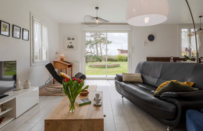 Casa de 4 quartos em Gouville-sur-Mer com jardim - Foto 11