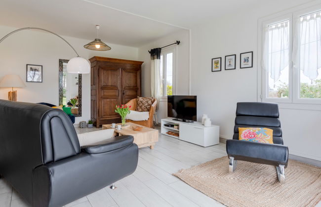 Casa de 4 quartos em Gouville-sur-Mer com jardim - Foto 7