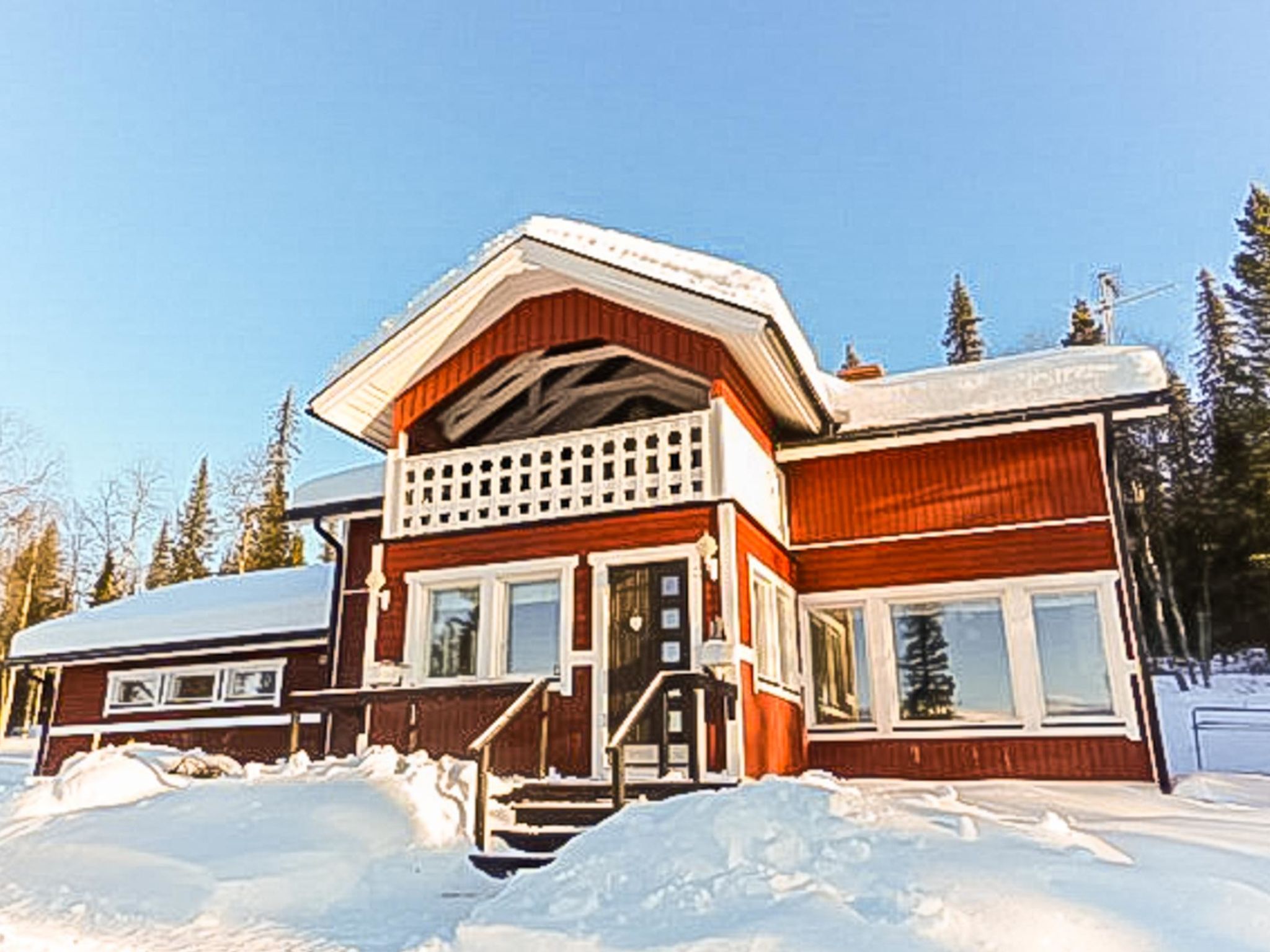 Foto 1 - Haus mit 4 Schlafzimmern in Kittilä mit sauna und blick auf die berge