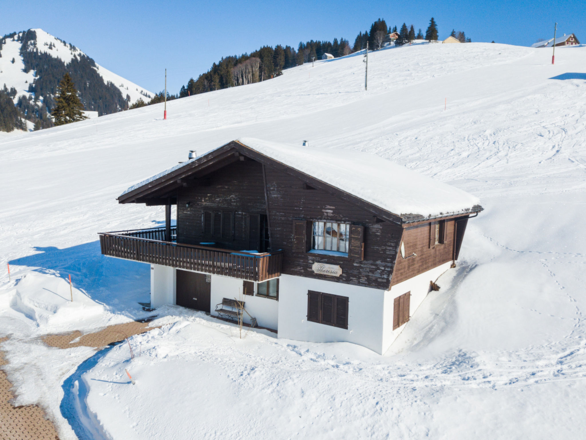 Foto 6 - Appartamento con 3 camere da letto a Amden con vista sulle montagne