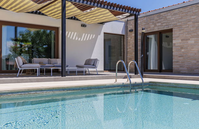 Casa de 5 quartos em Sveti Petar u Šumi com piscina privada e jardim - Foto 14