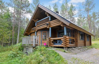 Foto 1 - Casa de 1 habitación en Kuusamo con sauna y vistas a la montaña