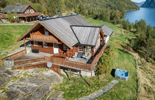 Haus mit 5 Schlafzimmern in Vik i Sogn mit terrasse und sauna - Foto 6