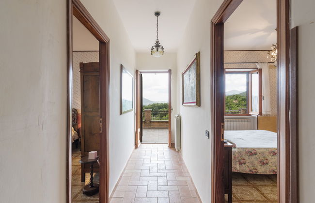 Casa de 4 quartos em Casperia com piscina privada e jardim - Foto 21