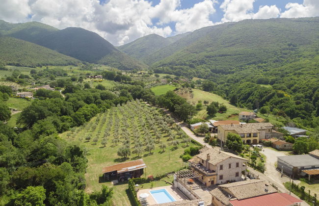 Casa de 4 quartos em Casperia com piscina privada e jardim - Foto 36