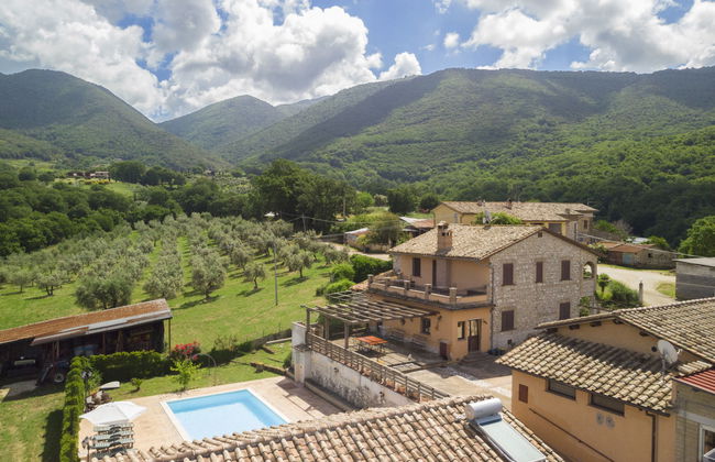 Casa de 4 quartos em Casperia com piscina privada e jardim - Foto 31