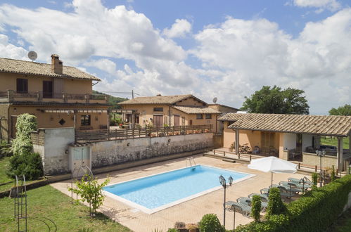 Foto 6 - Casa de 3 habitaciones en Casperia con piscina privada y jardín