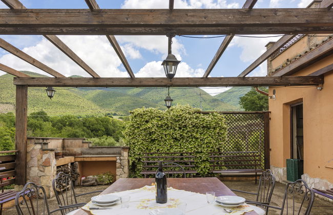 Casa de 4 quartos em Casperia com piscina privada e jardim - Foto 4
