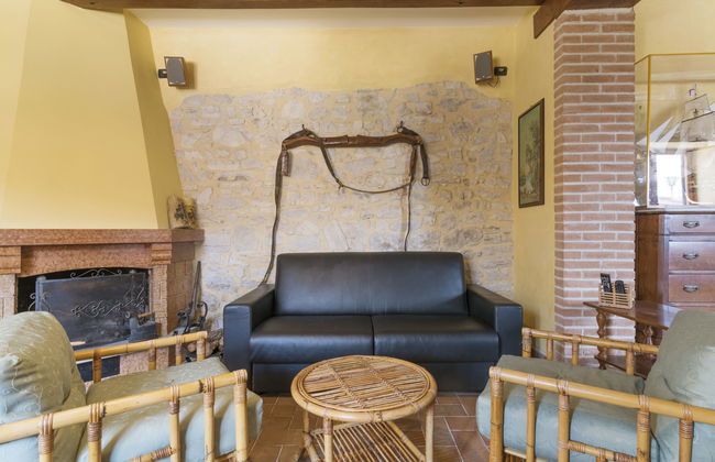 Casa de 4 quartos em Casperia com piscina privada e jardim - Foto 8