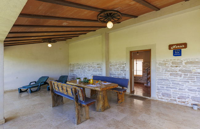 Casa de 2 quartos em Pazin com jardim e terraço - Foto 46