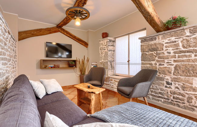 Casa de 2 quartos em Pazin com jardim e terraço - Foto 39