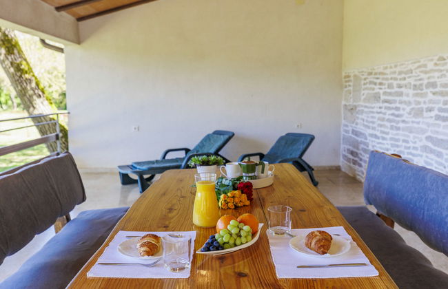 Casa de 2 quartos em Pazin com jardim e terraço - Foto 28