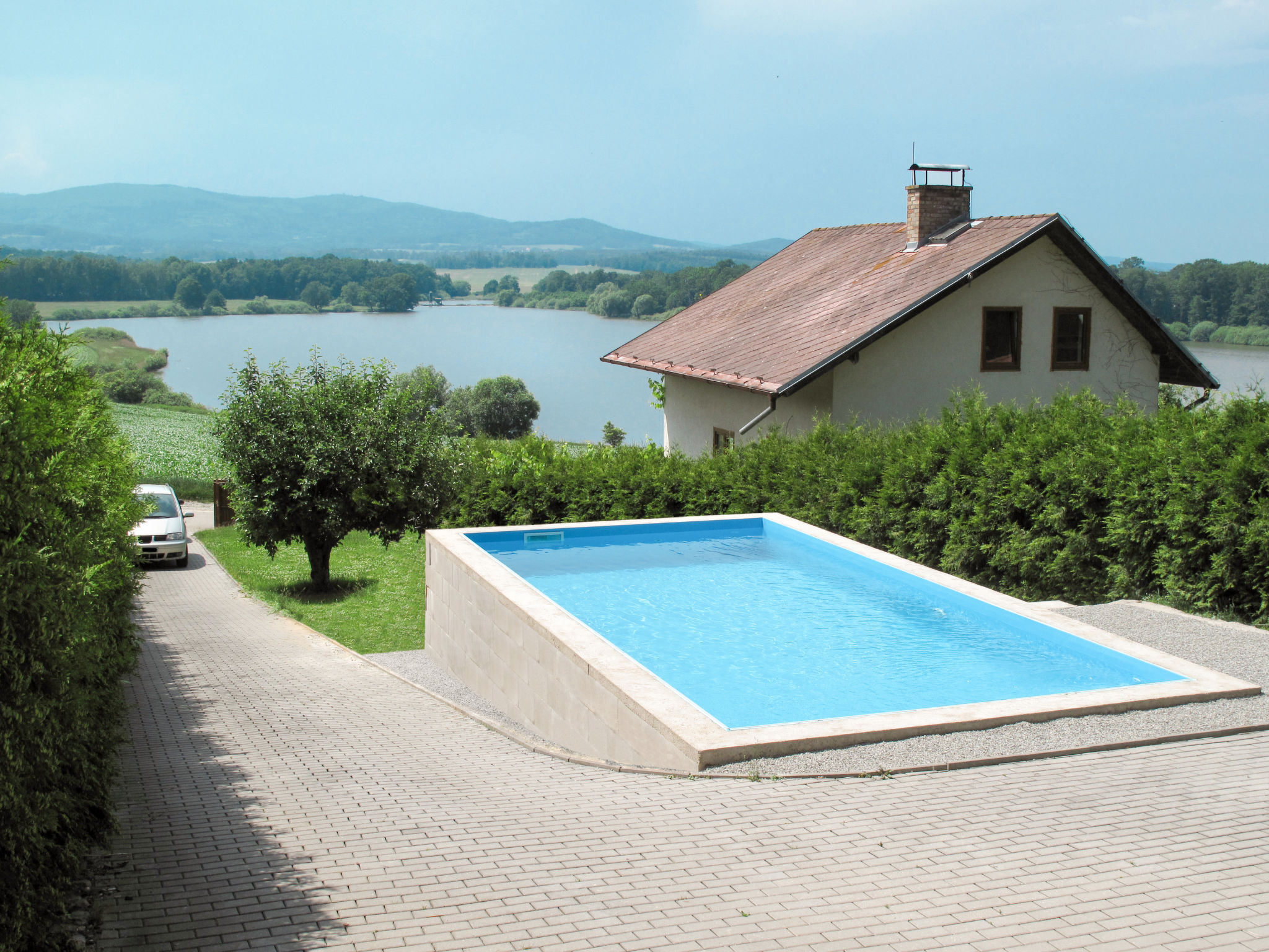 Foto 13 - Casa de 3 habitaciones en Žabovřesky con piscina privada y terraza