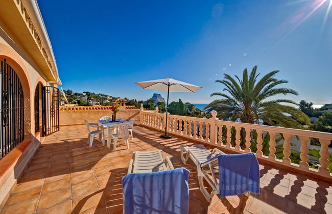 Appartamento con 3 camere da letto a Calp con piscina e giardino - Foto 33