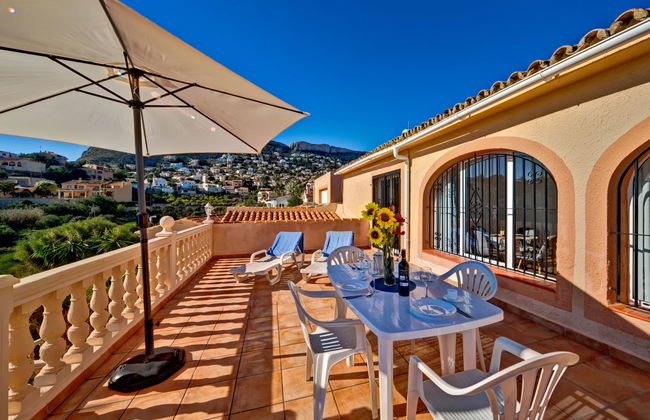 Appartamento con 3 camere da letto a Calp con piscina e giardino - Foto 30