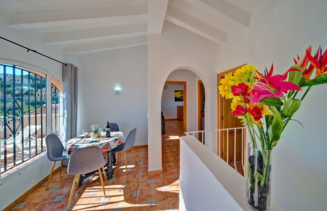 Appartamento con 3 camere da letto a Calp con piscina e giardino - Foto 16