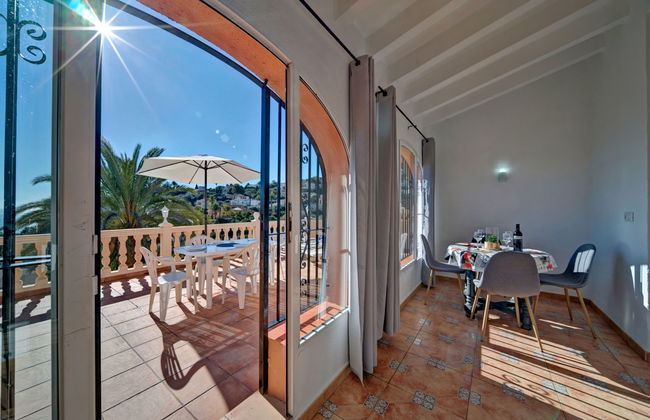 Appartamento con 3 camere da letto a Calp con piscina e giardino - Foto 18