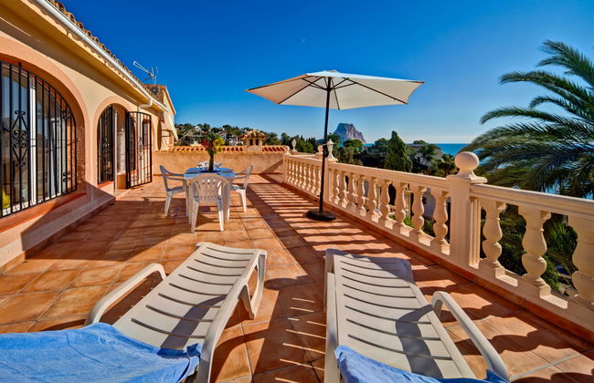 Appartamento con 3 camere da letto a Calp con piscina e giardino - Foto 5