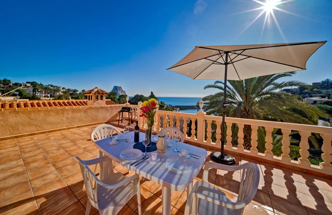 Appartamento con 3 camere da letto a Calp con piscina e giardino - Foto 6