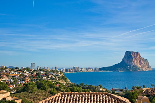 Foto 5 - Casa de 3 habitaciones en Calpe con piscina y vistas al mar