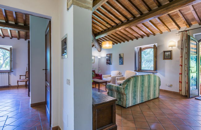Casa de 5 quartos em Casole d'Elsa com piscina privada e jardim - Foto 42