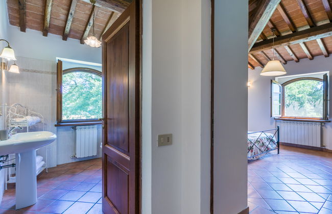 Casa de 5 quartos em Casole d'Elsa com piscina privada e jardim - Foto 52