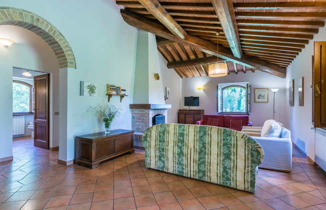Casa de 5 quartos em Casole d'Elsa com piscina privada e jardim - Foto 36