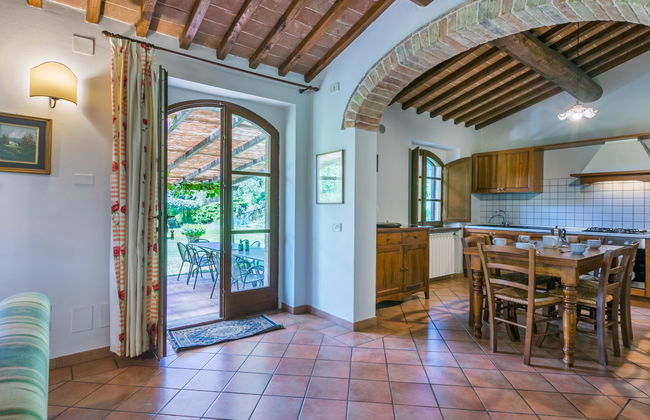 Casa de 5 quartos em Casole d'Elsa com piscina privada e jardim - Foto 37