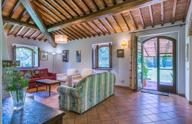 Casa de 5 quartos em Casole d'Elsa com piscina privada e jardim - Foto 33