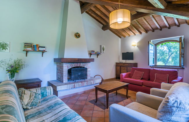 Casa de 5 quartos em Casole d'Elsa com piscina privada e jardim - Foto 4