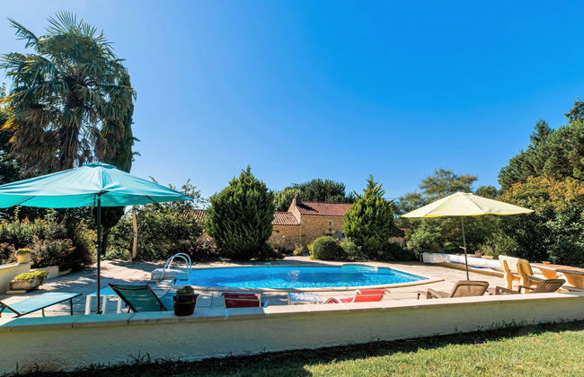 Casa de 3 quartos em Blanquefort-sur-Briolance com piscina privada e jardim - Foto 26