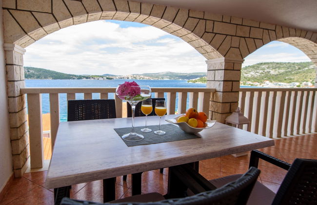 Apartamento de 3 quartos em Rogoznica com terraço - Foto 40