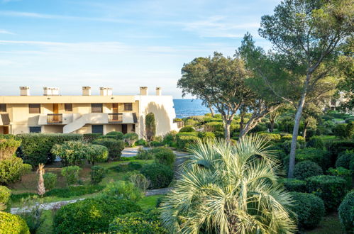 Foto 5 - Apartamento de 1 quarto em Fréjus com jardim e vistas do mar