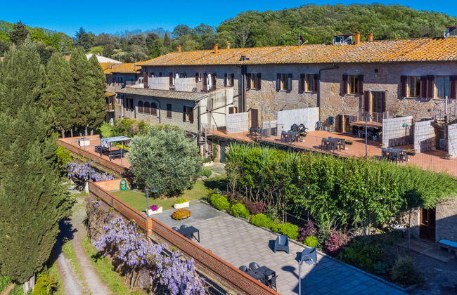 Apartamento de 2 quartos em Montaione com piscina e jardim - Foto 2
