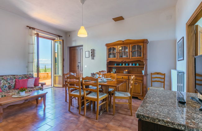Apartamento de 4 quartos em Montaione com piscina e jardim - Foto 6