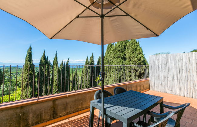 Apartamento de 2 quartos em Montaione com piscina e jardim - Foto 29