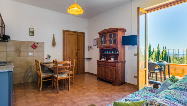 Apartamento de 2 quartos em Montaione com piscina e jardim - Foto 5