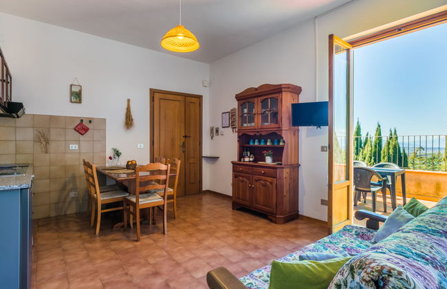 Apartamento de 2 quartos em Montaione com piscina e jardim - Foto 5