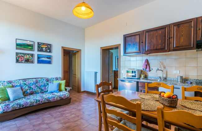 Apartamento de 2 quartos em Montaione com piscina e jardim - Foto 11