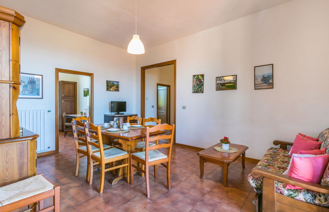 Apartamento de 2 quartos em Montaione com piscina e jardim - Foto 9