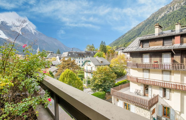 Apartamento de 2 quartos em Chamonix-Mont-Blanc com terraço - Foto 1