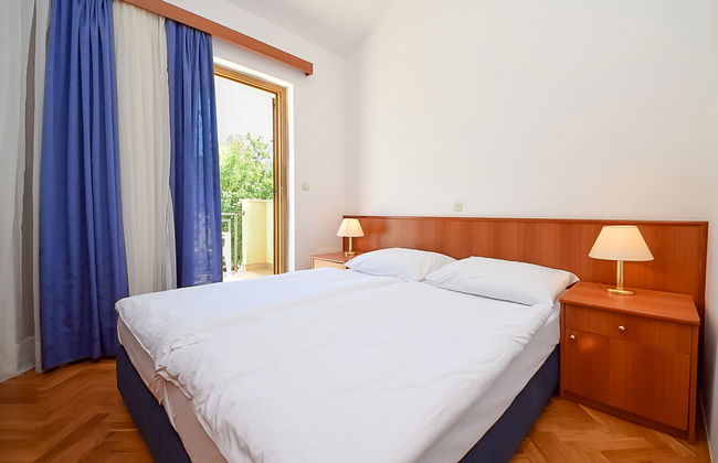 Appartamento con 1 camera da letto a Orebić con piscina e giardino - Foto 4